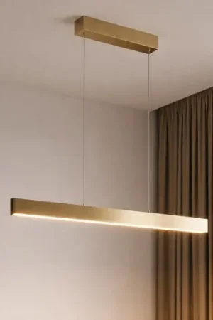 Ultimissimo Modello Lucande Smart LED lampada a sospensione Mylosh, oro, CCT, Tuya