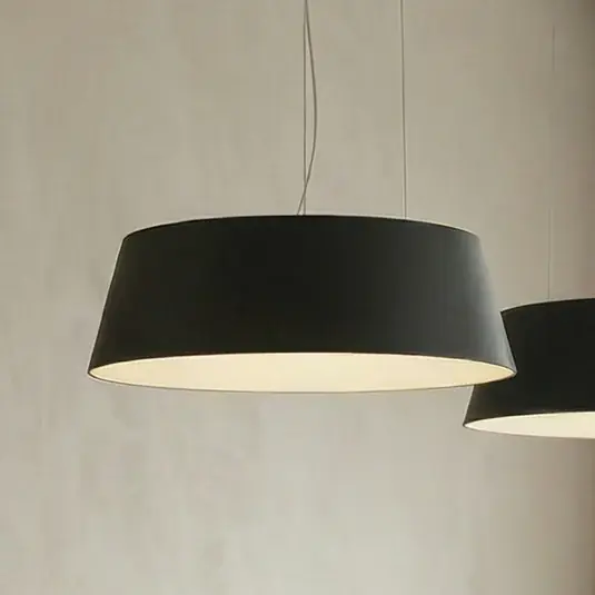 Bestseller Lucande Lampada a sospensione Belsar, nero, alluminio, CCT