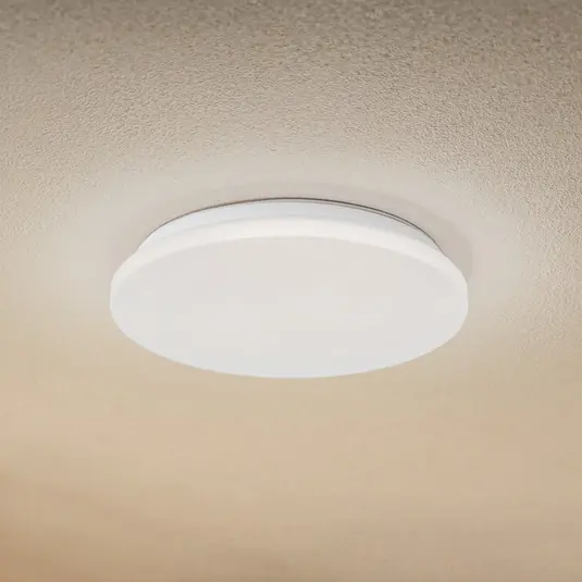 Lindby Plafoniera LED da esterni Kirkola, 3000 K, Ø 34 cm, bianco Bestseller