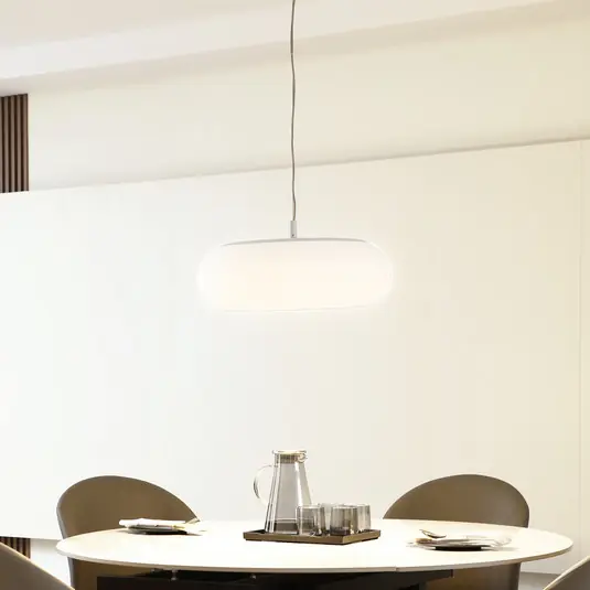 Lucande Smart LED lampada a sospensione Bolti, bianco, RGBW, CCT, Tuya Prezzo Basso