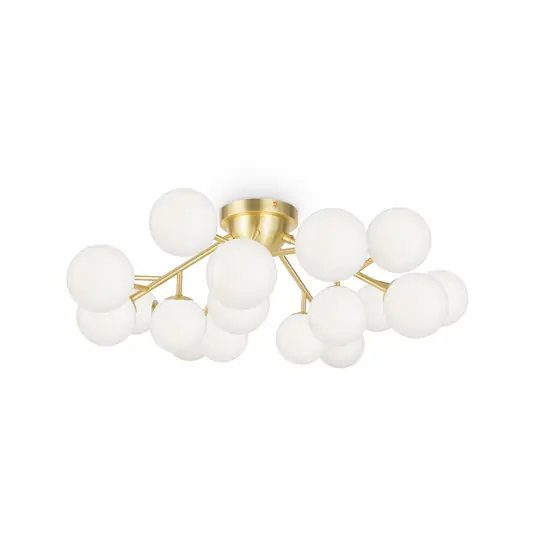 Maytoni Dallas plafoniera 20 luci, altezza 25 cm, oro Acquista Ora