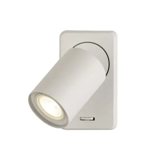 Pagamento Sicuro Applique Interruttore, bianco, alluminio, interruttore, GU10