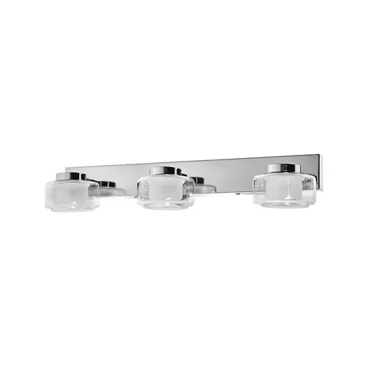 Ultima Occasione LEDVANCE Applique a LED Orbis Flame, a 3 luci, cromo, IP44