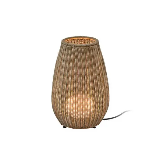 Bover Lampada da tavolo LED Amphora, marrone/beige Altezza 47 cm Saldi