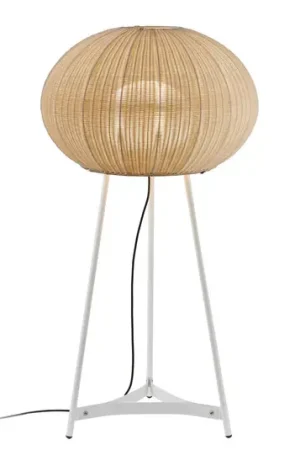 Super Prezzo Lampada da terra Bover Garota, colore bianco/avorio, altezza 133 cm