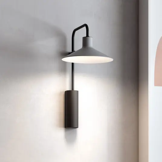 Bover Applique a LED Platet A/02 nero/grigio Vendita Finale