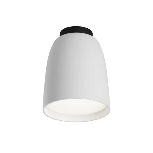 Pagamento Sicuro Bover plafoniera da esterno a LED Dado, bianco, alluminio, Ø 10 cm
