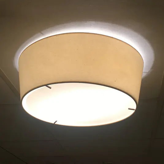 Bover Plafoniera LED Plafonet, Ø 60 cm, color crema Reso Gratuito