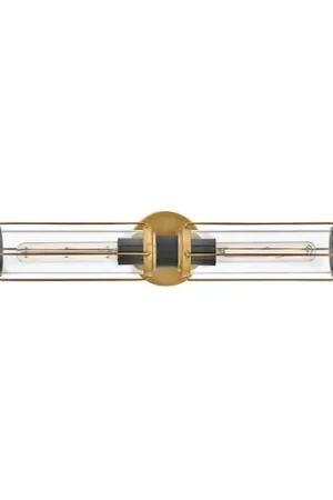 Applique per il bagno Masthead, ottone, a 2 luci, altezza 61 cm Quantità Limitata