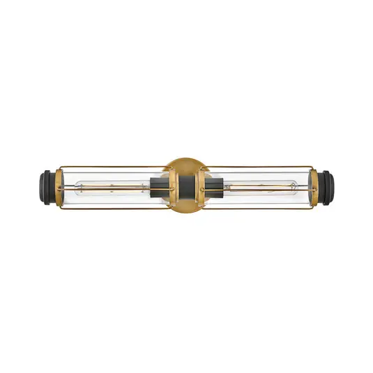 Applique per il bagno Masthead, ottone, a 2 luci, altezza 61 cm Quantità Limitata