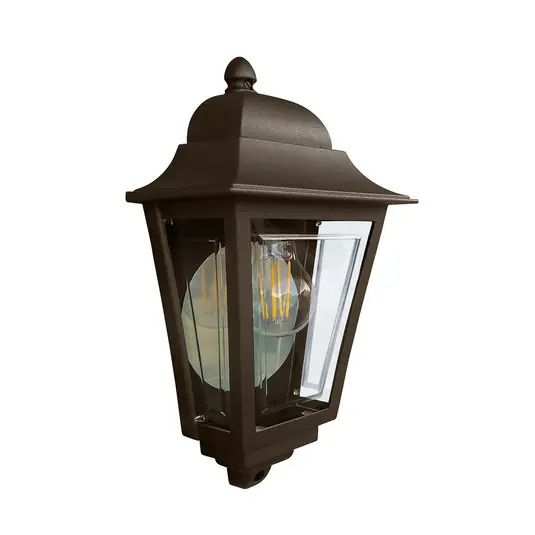 Applique da esterno Deco Lane, bronzo, lanterna, alluminio, IP44 Offerta Limitata