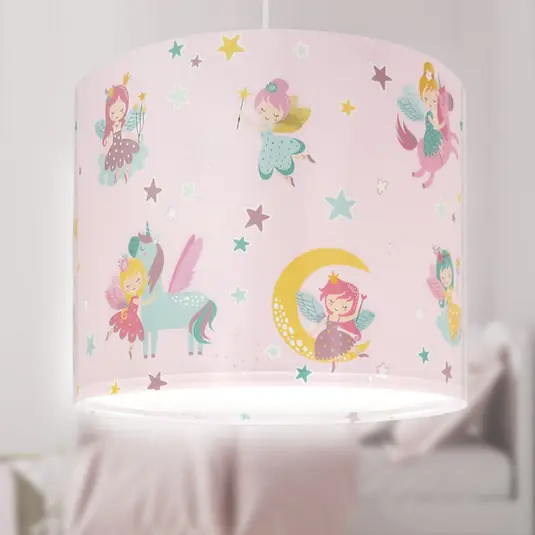 Esclusivo Lampada a sospensione Dalber FAIRY DREAMS, multicolore, Ø 33 cm, E27