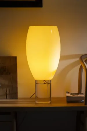 Lampada da tavolo Foscarini Buds 1, cipria, vetro, plastica Offerta Del Giorno
