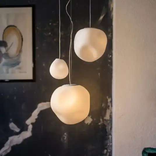 Lampada a sospensione Foscarini Hoba Midi, Ø 19 cm, sospensione 1000 cm Prezzo Ridotto