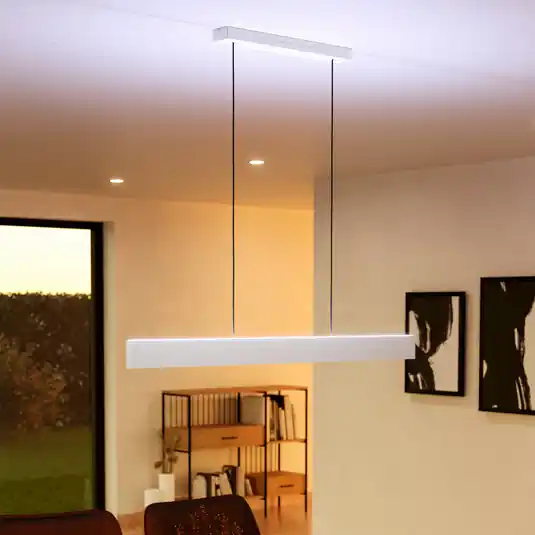 EGLO connect Lampada LED a sospensione Andreas-Z, grigio, acciaio Popolare