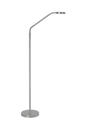 Popolare Lampada LED da pavimento Comfort, nichel, 135 cm in metallo CCT dimmer