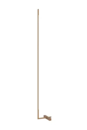 Piantana LED Amalfi XL, oro, altezza 180 cm, metallo, dimmer Soddisfatti O Rimborsati