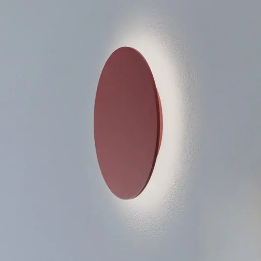 Quantità Limitata Applique a LED Orios Plus, rosso, Ø 30 cm, acciaio