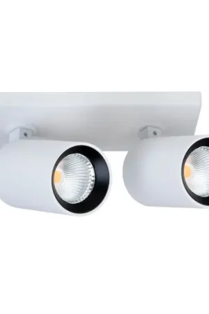 Faretto LED da incasso SLC ART, a 2 luci, bianco, 2.700 K, alluminio Consegna Rapida