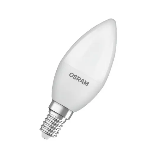 OSRAM LED candela opale E14 4,9W 827 confezione da 3 pezzi Affare