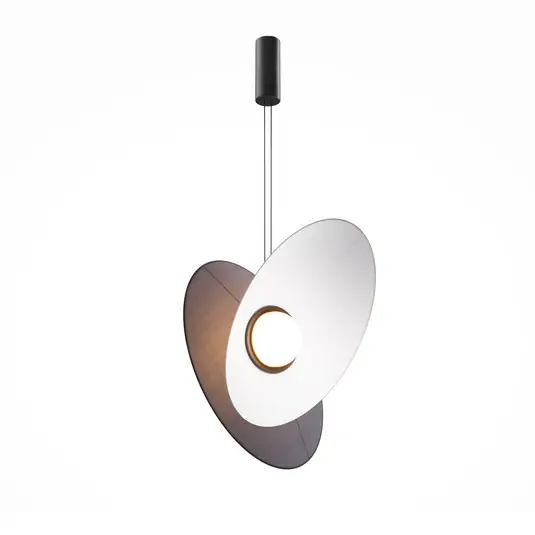Maytoni lampada LED a sospensione Evolution, grigio/bianco, orientabile Direttamente Dal Produttore
