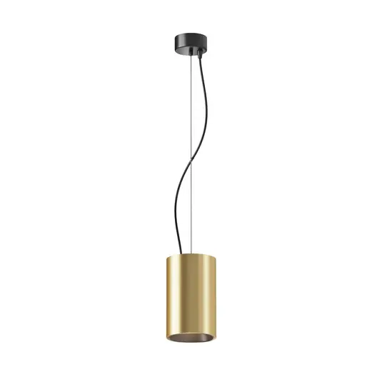 Esclusivo Maytoni lampada LED a sospensione Efir, oro opaco, Ø 10,5 cm, 33 W, 38°