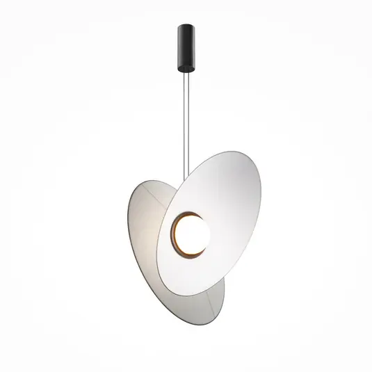 Prezzo Di Fabbrica Maytoni lampada LED a sospensione Evolution, bianco/bianco, orientabile