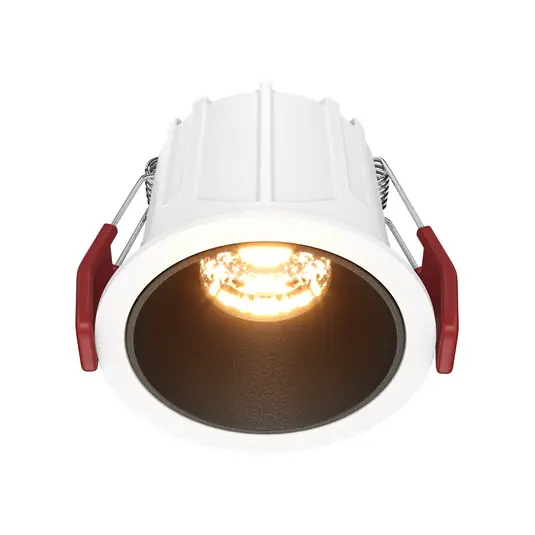 Maytoni lampada a incasso Alfa, nero/bianco, Ø 6,5 cm, 10 W, 36° Offerta Lampo