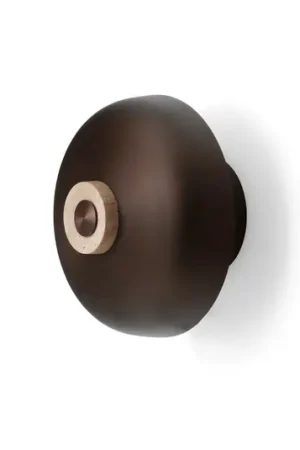 Audo Reverse Applique a LED, sabbia/bronzo, pietra, Ø 24 cm Offerta
