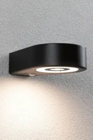 Ultimissimo Modello Paulmann Applique a LED con sensore Silma antracite a 1 luce IP44