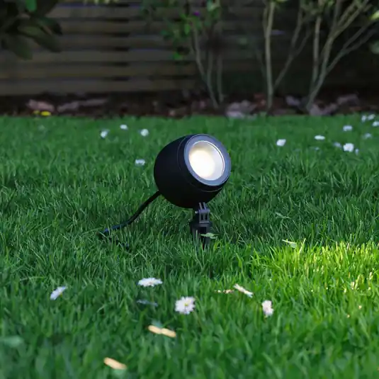Esclusivo Paulmann Smart LED-Erdspießspot Kikolo, RGBW, antracite IP65