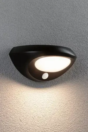 A Buon Prezzo Paulmann Applique da esterni LED a energia solare Sorova, sensore, antracite