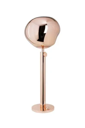 Direttamente Dal Produttore Tom Dixon lampada da terra Melt, color rame, altezza 165 cm, acciaio