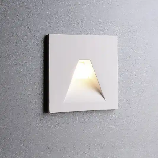 Applique a LED da incasso SET Alwaid, bianco 8 x 8 cm angolare 2.700 K Direttamente Dal Produttore