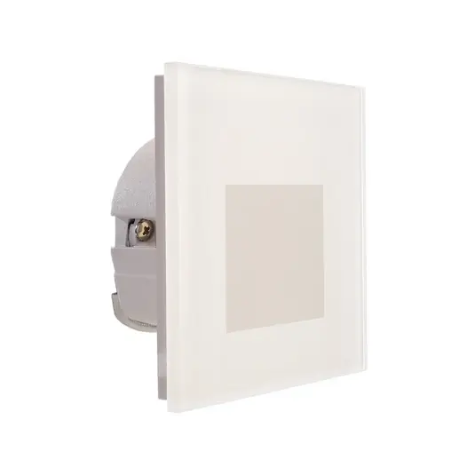 Prezzo Ridotto Applique a LED da incasso SET Alwaid, vetro satinato, 8 x 8 cm, 2.700 K