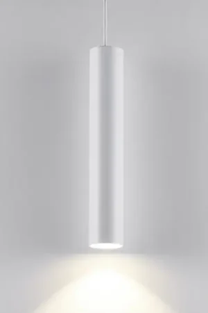 Ultimissimo Modello Lampada a sospensione CAN, bianco, altezza 35 cm, Ø 6 cm, metallo, GU10