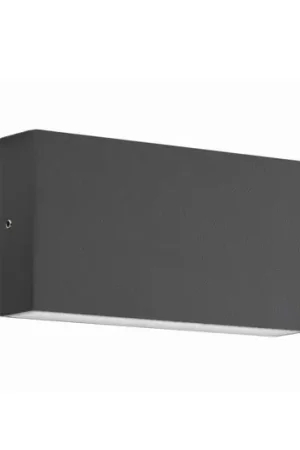 Applique da esterno LED CMD 9070, 17 cm, antracite, IP54, up/down Ordina Subito