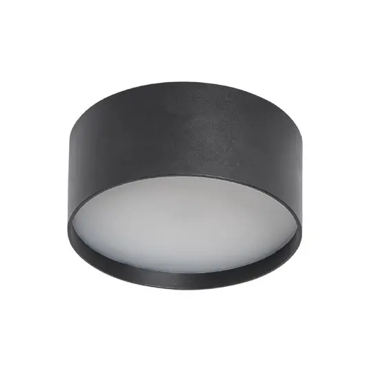 Ultime Pezzi Plafoniera LED CMD 9092, Ø 12 cm, antracite, IP44, metallo