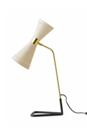 A Buon Prezzo Lampada da tavolo Stilnovo Megafono, color avorio, 62 cm, metallo