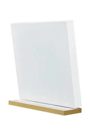 Di Tendenza Stilnovo applique a LED Inbilico, color oro, altezza 25 cm