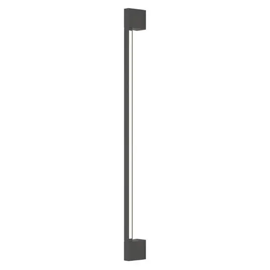 Acquista Ora Applique da esterni LED Tessa, grigio scuro, altezza 90 cm, metallo