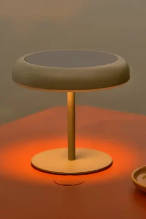 Vendita Finale Lampada da tavolo LED a batteria ricaricabile Elmer, verde, metallo, IP44