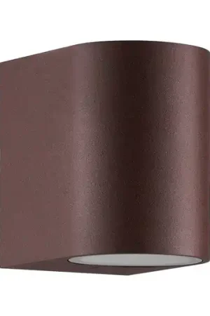 Applique da esterno Dion Single, ruggine, GU10, alluminio, IP44 Affare