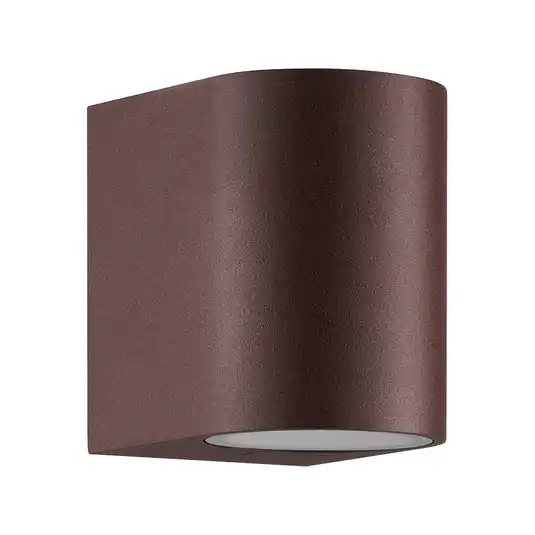 Applique da esterno Dion Single, ruggine, GU10, alluminio, IP44 Affare