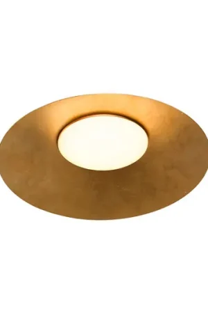 Consegna Rapida kdln plafoniera LED Kate, 3.000 K, color oro, Ø 87 cm