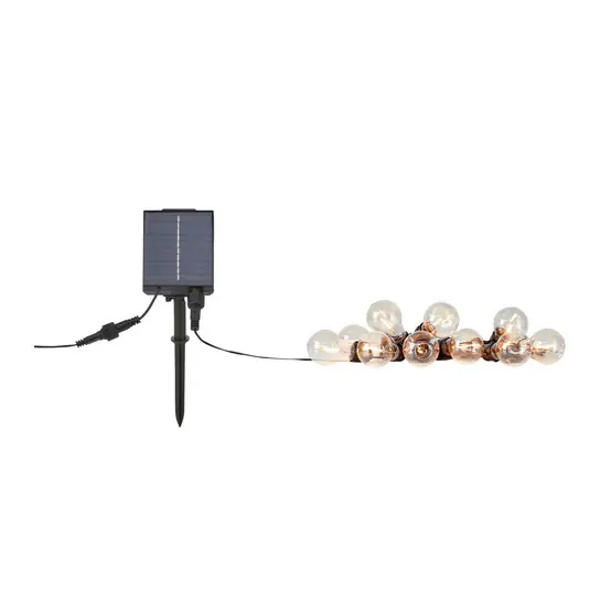 Ghirlanda luminosa Suno, solare, USB, plastica, a 10 luci, IP44 Prezzo Basso