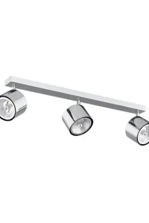 Faretto da soffitto Chloe, orientabile, 3 luci, acciaio cromato Scelto Dai Clienti