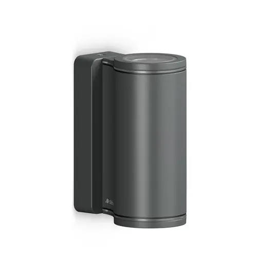 Prezzo Basso STEINEL Applique da esterno L940, antracite, metallo, a 2 luci.