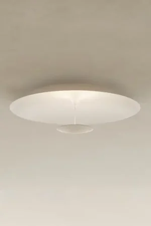 Karman plafoniera LED BLANCO, Ø 60 cm, bianco, metallo Non Perdere