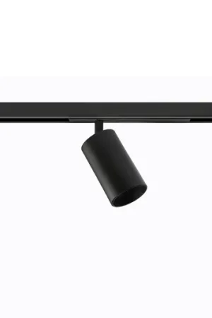 Professionale Ivela Faretto da binario Microperfetto nero DALI 48V 30° 3.000K